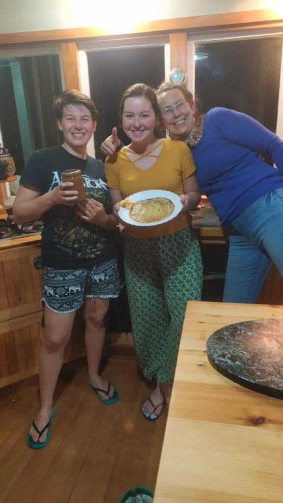 Atelier crêpe et caramel avec Hana