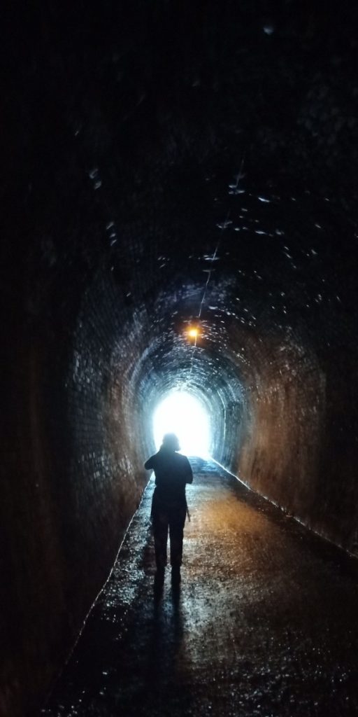 Ancien tunnel minier de 1km
