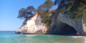 Cathedral Cove vue de l'autre côté