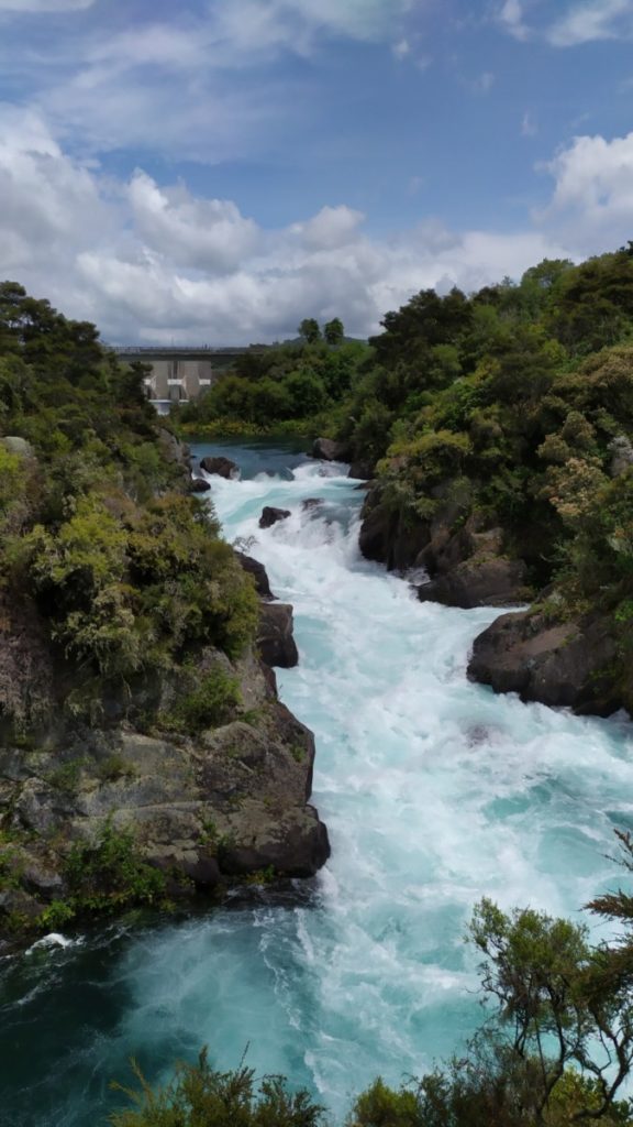 Aratiatia Rapids - Barrage ouvert