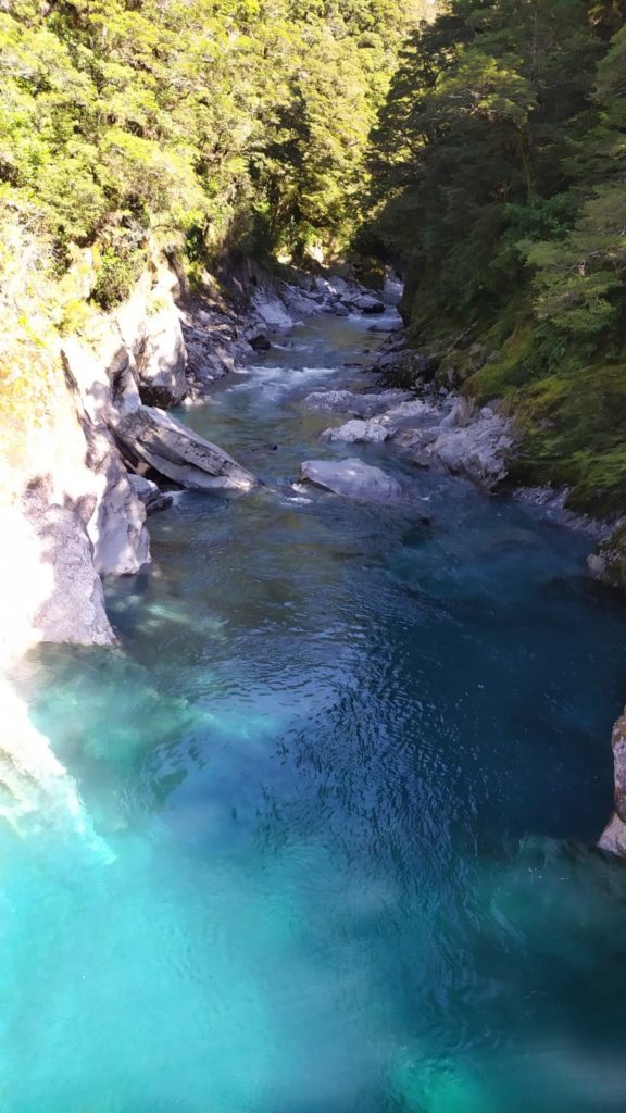 Blue river