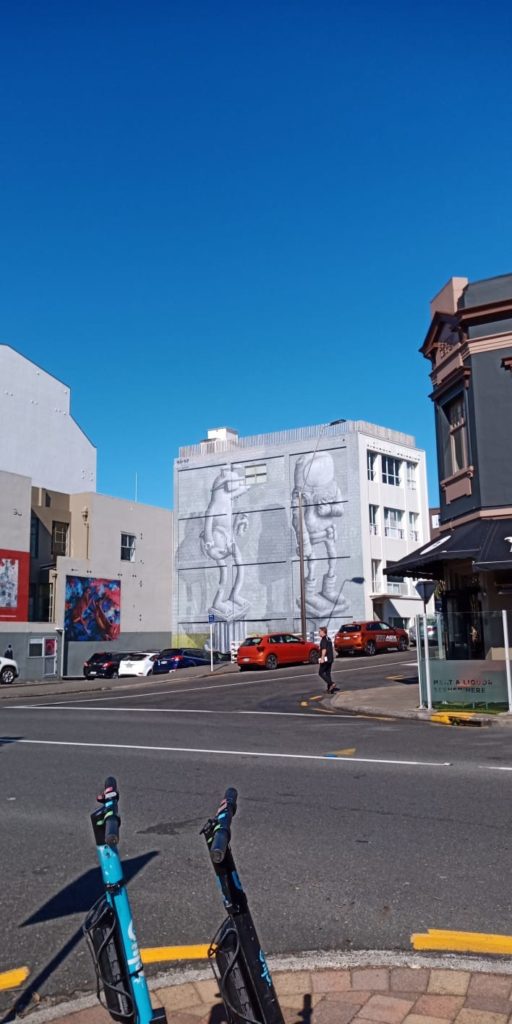 Un joli graffiti à New Plymouth