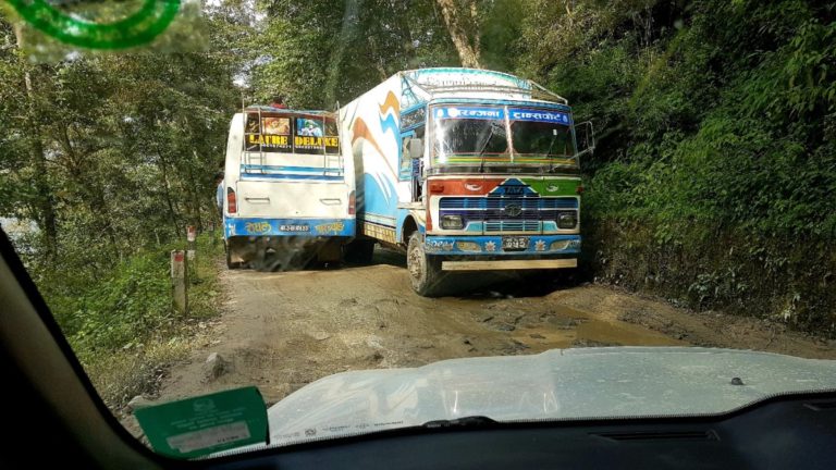 Jour 1.DHUNCHE -> CHANDANBARI