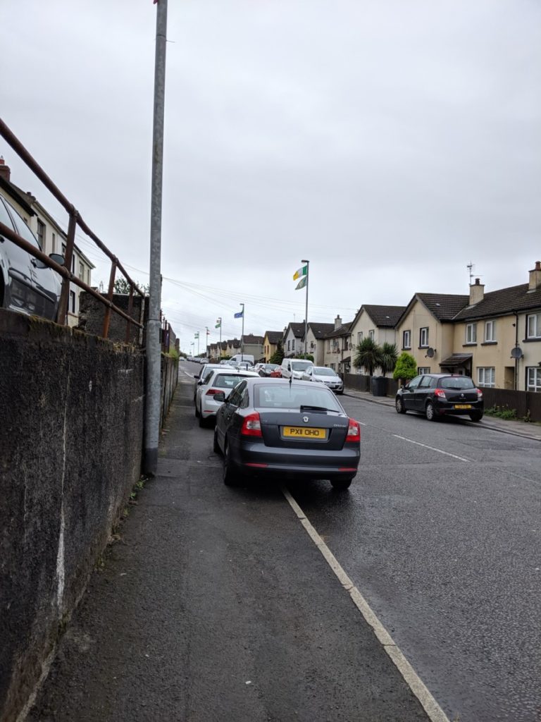 Example of flags in the neighbourhood