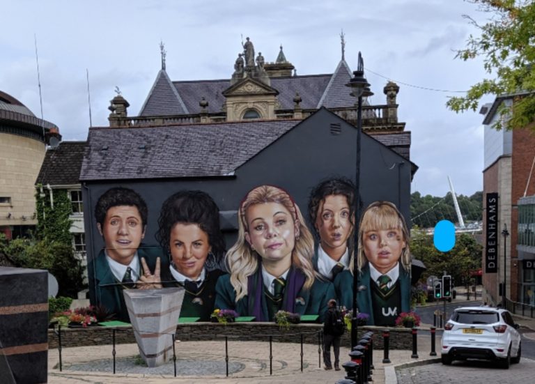 Derry Girls mural