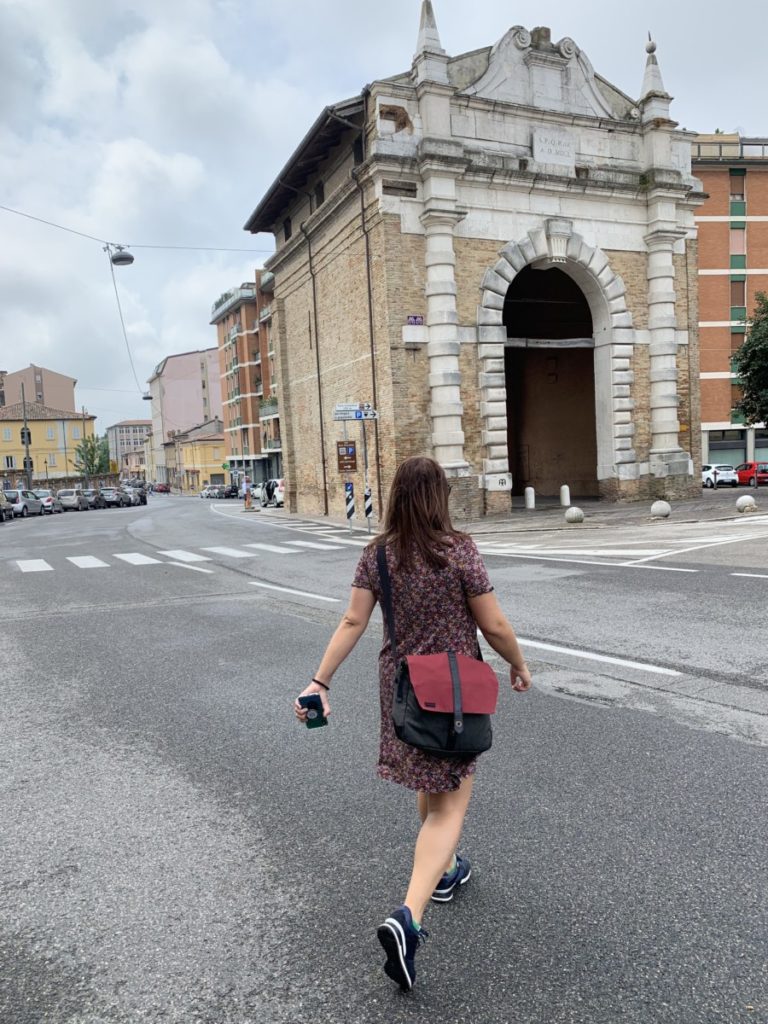 Heading to the city center