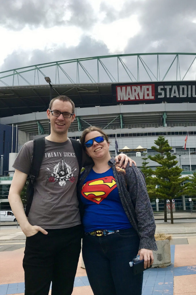 D&E voor het Marvel Stadium.